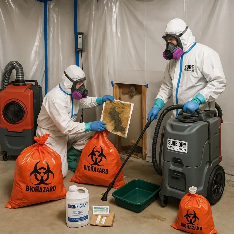 Contaminated Water Handling Protocols process in Sparta, NC